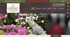 Desktop Screenshot of grassofuneralhome.net